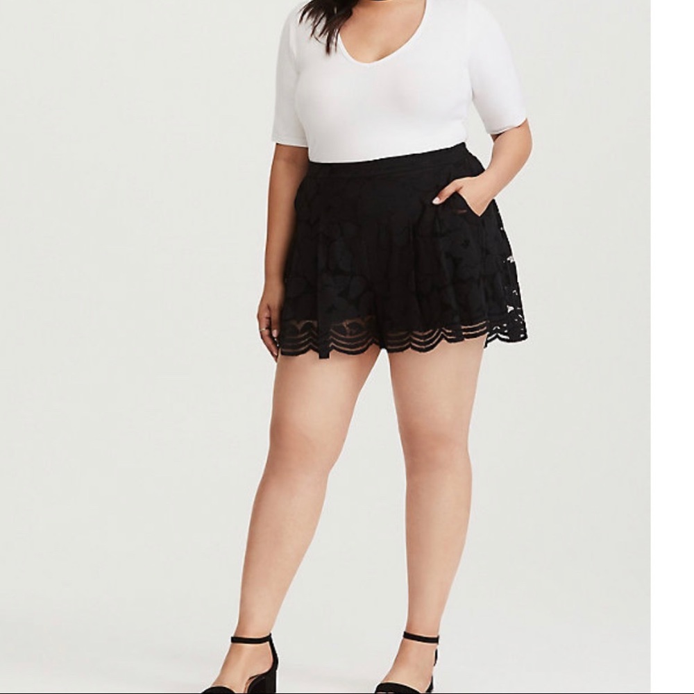 Torrid Lace shorts